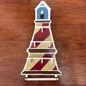Lighthouse shelf and Towel Bar